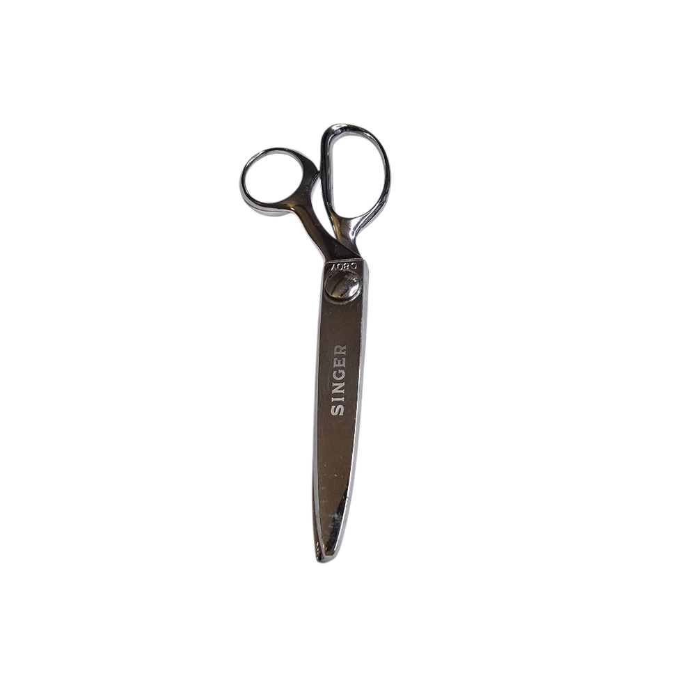 Vintage Singer Pinking Shears Made in Brazil Zig Zag Fabric Scissors